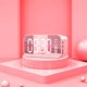 thumbnail image 4 of Altavoces Bluetooth Portátil Inalámbrico Exterior Estéreo Bajo Digital LED Reloj Despertador Snooze con USB para Dormitorio, Despertadores para Oficin Rosa Baoblaze Relojes de alarma, 4 of 8