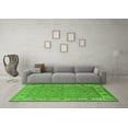 thumbnail image 3 of Ahgly Company Indoor Rectangle Oriental Green Traditional Area Rugs, 6' x 9', 3 of 4