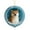 E, variant on Christmas Animal Print Acrylic Hanging Ornament, Single Piece Festive Decor, Christmas Tree Pendant Gift for Family & Colleagues, Holiday Decorative Accent, 3.15in/8cm, D