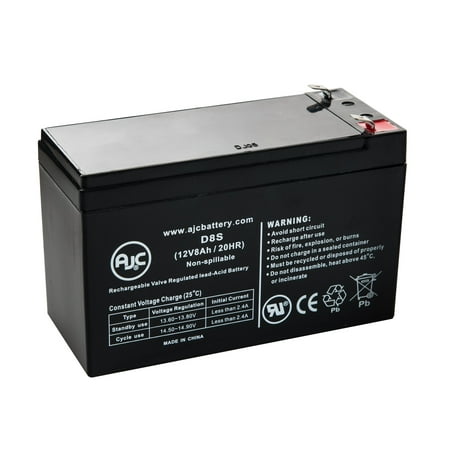 550 Va Compact APC Back-UPS ES 550 8 Outlet 550VA, BE550R 12V 8Ah UPS Battery - This is an AJC Brand Replacement ()