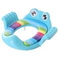 thumbnail image 2 of Orinal de dibujos animados con asas Entrenador de baño antideslizante Fácil de limpiar Niño pequeño Azul Zulema Asiento para orinal, 2 of 8