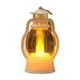 thumbnail image 1 of Farol de vela decorativo navideño con vela LED sin llama, lámpara de mesa de diseño vintage para la entrada del hogar o festival. Blanco, 1 of 8