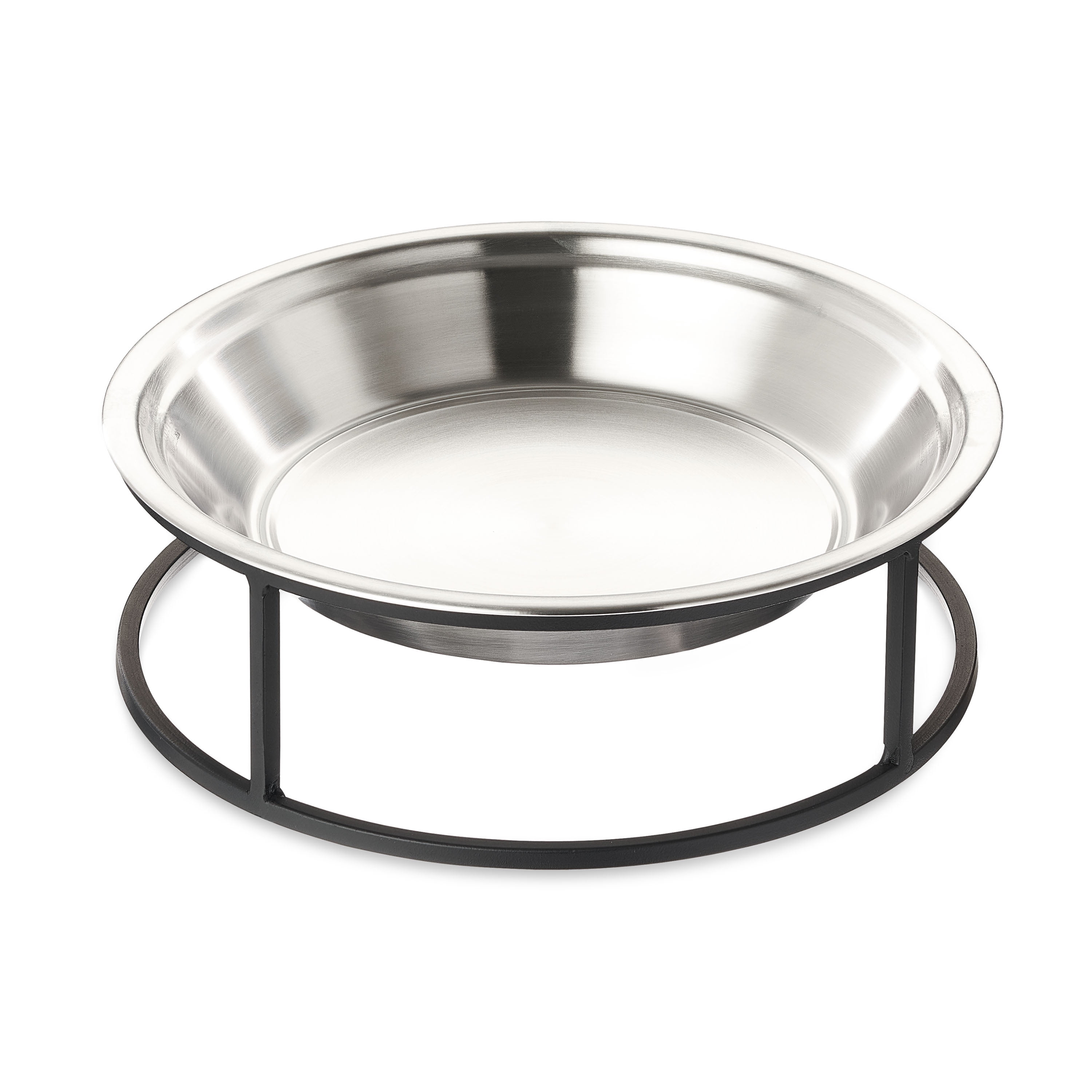 Vibrant Life Elevated Stainless Steel Dog Bowl, Medium