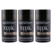Toppik Hair Building Fibers, Medium Brown 0.42 oz (Pack of 3)