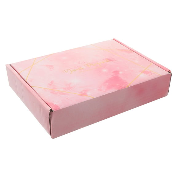 TABLZONE Mailer Boxes Box Pink Paper Packaging 1Pack