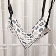 thumbnail image 1 of Bangcool Chat Hamac Lit Réversible Respirant Chaton Cage Hamac Chaton Suspendu Lit, 1 of 10