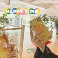 thumbnail image 2 of Gradient Smile Face Print Case Compatible avec iPhone 13pro max 6.7inch Mignon Dessin Animé Smiley Visage Jaune Sangle de Main Conception Douce TPU Étui de Protection avec Bracelet, 2 of 5