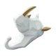 thumbnail image 4 of Gancho resistente con forma de cabeza de animal para colgar abrigos, sombreros y llaves, gancho de resina C, 4 of 5