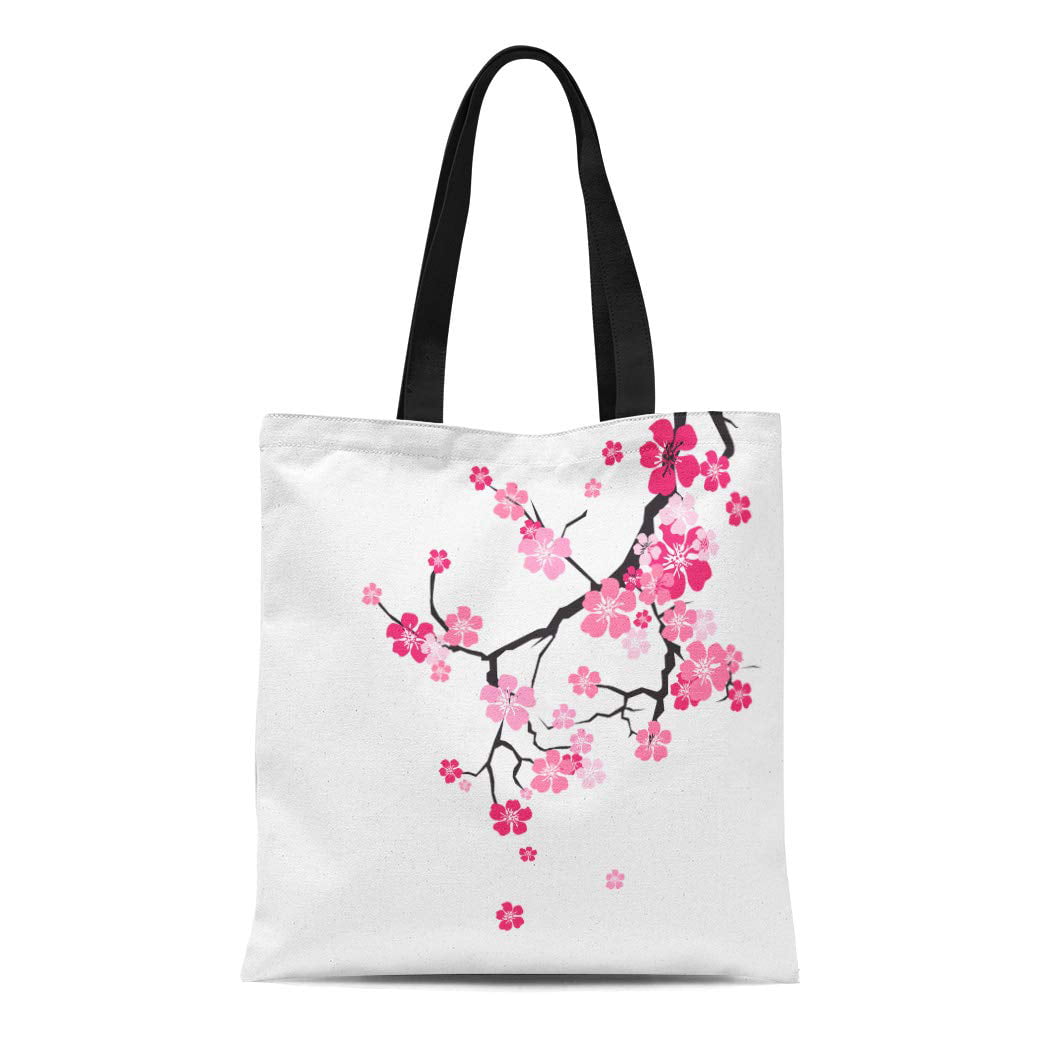 pink cherry blossom bag
