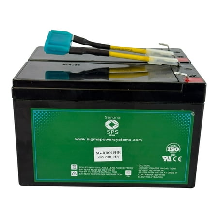 SPS Brand SG-APCRBC9PHR High Rate Replacement Battery Cartridge for APCRBC9 UPS