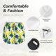 thumbnail image 4 of Balery Lilies Flowers Pantalones cortos deportivos para mujer con forro y dos bolsillos, elásticos, para entrenamiento, gimnasio, yoga-X-Large, 4 of 7