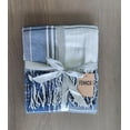 thumbnail image 5 of Fennco Styles Classic Plaid Pattern Fringe Throw Blanket 50" W x 60" L - Navy Blue Rustic Cozy Blanket for Home, Couch, Bedroom, Living Room, Office, and Holiday Décor, 5 of 7