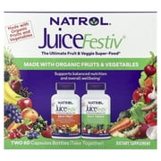 Natrol - JuiceFestiv 60+60 Capsules