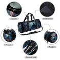 thumbnail image 2 of Halloween Large Capacity Sports Bag with Interior Zipper Pocket - Luggage, Basketball, Weekender, and Dance Use, 2 of 6