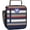 Ocean Stripes, variant on Basic Insulated Lunch Bag for Work, Thermal Reusable Office Lunch Box for Men, Women (Palm Trees)