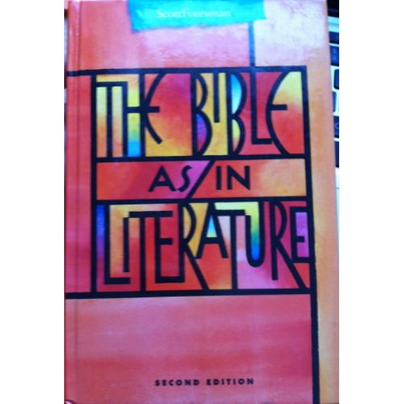 Pre-Owned The Bible As/in Literature (Points of Departure), 9780673294241, 0673294242, Hardcover, 2nd edition