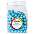 thumbnail image 2 of All City Candy 1" Shimmer Powder Blue Gumball Tutti Frutti 3 lb. Bulk Bag, 2 of 2