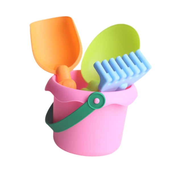 Juego de juguetes de playa, palas de arena, regalo de cumpleaños, juguete educativo, juguete de baño, playa Rosa