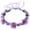 Purple, variant on Gnwei Women Headpieces Collection Accessories - Rated Rose Flower Crown Boho Flower Headband Hair Wreath Floral Headpiece Halo with Ribbon, Wedding Party Festival Photos
