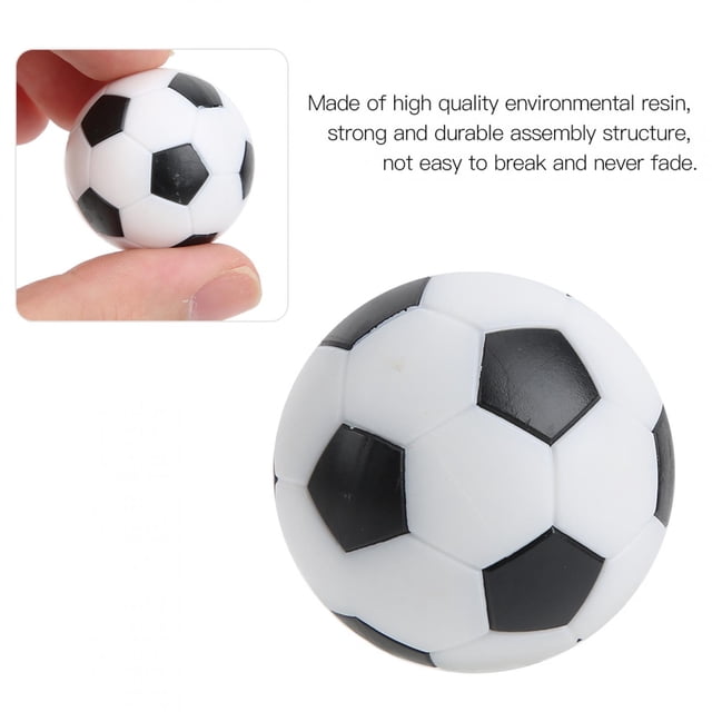 Wchiuoe Mini Table Soccer Balls,Table Football Balls,8Pcs Mini Table Football Balls 32mm Children Football Table Game Machine Accessory