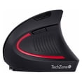 thumbnail image 3 of Mouse Inalámbrico TechZone TZMOUINA-06 Vertical Ergo Negro, 3 of 4