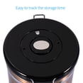 thumbnail image 2 of Coffee Stainless Steel Container,Large Airtight Kitchen Sotrage Canister Coffee Beans Ground for Fresher Container Built-in One Way Valve, 2 of 7