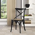 thumbnail image 4 of Hawthorne Collections Dining Side Chair in Black, 4 of 4