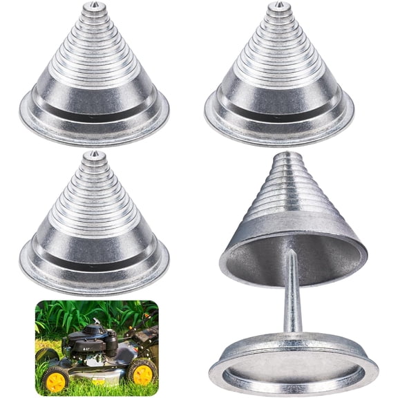 4 Pack Metal Precision Blade Balancers - Universal Lawn Mower Blade Balancer - Balances Blades After Sharpening for Power Drill Hand Drill Lawn Mower Blades