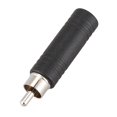 thumbnail image 4 of 10 Piezas 6.35 mm 1/4 Pulgada Mono Hembra Jack Una RCA Macho Adaptador de Audio Cable Convertidor, 4 of 8