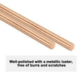 thumbnail image 4 of Uxcell 2-Pack Copper Round Rod 5mm x 100mm T2 Copper Stock, 4 of 7