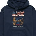 thumbnail image 2 of ACDC - For Those About To Rock - Men's Pullover Hooded Fleece Sweatshirt, 2 of 4
