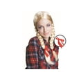 thumbnail image 3 of Dress Up America Blonde Pigtail Wig - Braided Wig for Woman - One Size Fits Most, 3 of 4