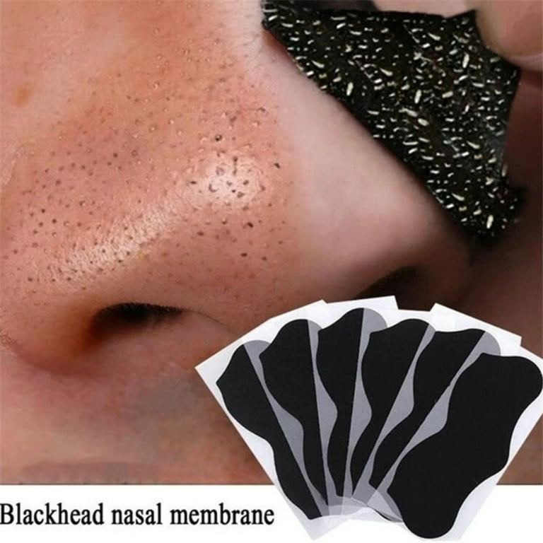 Bamboo Charcoal Nose Blackhead Remover Face Mask Nasal Patch Deep