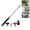 Black, variant on Upgraded Jet Nozzle Power Washer for Garden Hose, Garden Hose Washers, Pressure Washer Wand with 3 High-Pressure Nozzles, for Car, Patio, Driveway, Deck Cleaning (Grey)