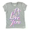 Aeropostale Girls Graphic T-Shirt 5 Gray 4721