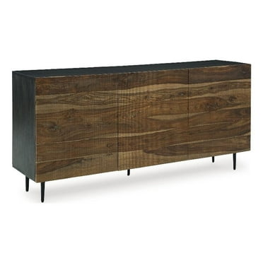 Signature Design by Ashley Darrey Brown & Beige Accent Cabinet