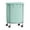 Mint Green, variant on SONGMICS HOME Laundry Basket with Wheels, Rolling Laundry Hamper, Round Laundry Cart with Steel Frame and Removable Bag ,Organiser