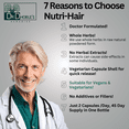 thumbnail image 6 of Nutri-Hair – Hair Growth Supplement, MD-Made, 100% Ayurvedic, Vegan 90 Ct, 6 of 7