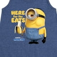 thumbnail image 3 of Despicable Me Minions - Only Here For The Eats - Toddler & Youth Girls A-line Dress, 3 of 5
