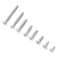thumbnail image 4 of 200 tornillos autorroscantes planos en cruz de acero inoxidable 304 para la industria electrónica., 4 of 9