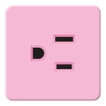 thumbnail image 3 of Clavija Steren WMS-1207 Rosa, 3 of 4