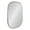 Silver, variant on Kate and Laurel Caskill Mid-Century Framed Capsule Wall Mirror, 18 x 24, Silver, Modern Decorative Mirror for Wall