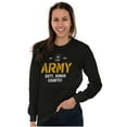 thumbnail image 4 of US Army Est 1775 Duty Honor Country Unisex Plus Size Long Sleeve Shirt Brisco Brands 3X, 4 of 5