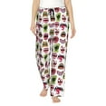 thumbnail image 1 of Balery Halloween Mouth Pantalones de pijama para mujer, pijamas ultraligeros, pantalones de estar por casa-XX-Large, 1 of 6