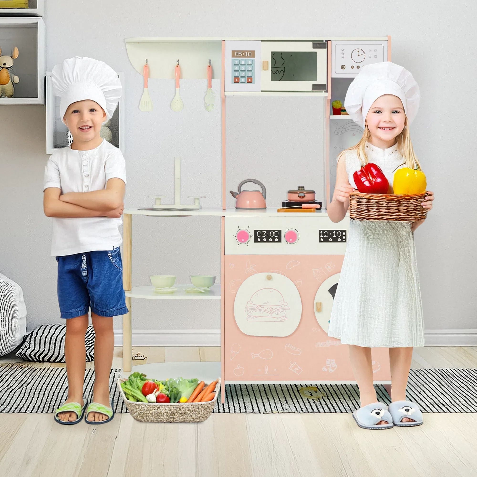 My Modern Kitchen Deluxe Mini Toy Set: Real Cooking Play