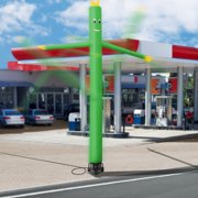 Cloud 9 Inflatable Wacky Waving Tube Man, Green 20 ft Dancing Air Puppet with Flailing Arms