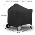 thumbnail image 2 of Waterproof Bbq Grill Protective Cover For Weber 7152 124x65x101cm, 2 of 2