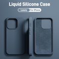 thumbnail image 2 of Funda protectora suave de silicona líquida de lujo para iPhone 15, 14, 13, 12, 11 Pro Max Plus, accesorios de teléfono mini 7, 8, XS, XR, X, 2 of 5