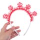 thumbnail image 4 of KAKOWELY Diadema de piruleta para niños, adorable tocado de dibujos animados para fiestas de cumpleaños, parques temáticos, divertido tocado para niñas y mujeres, celebraciones navideñas., 4 of 4