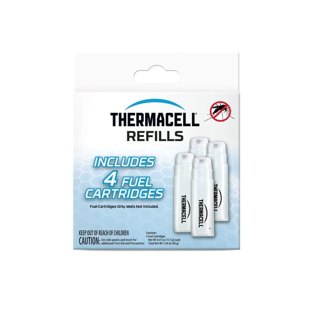 Thermacell C4 Butane Fuel Cartridge Refill 4Pack Mosquito Spare